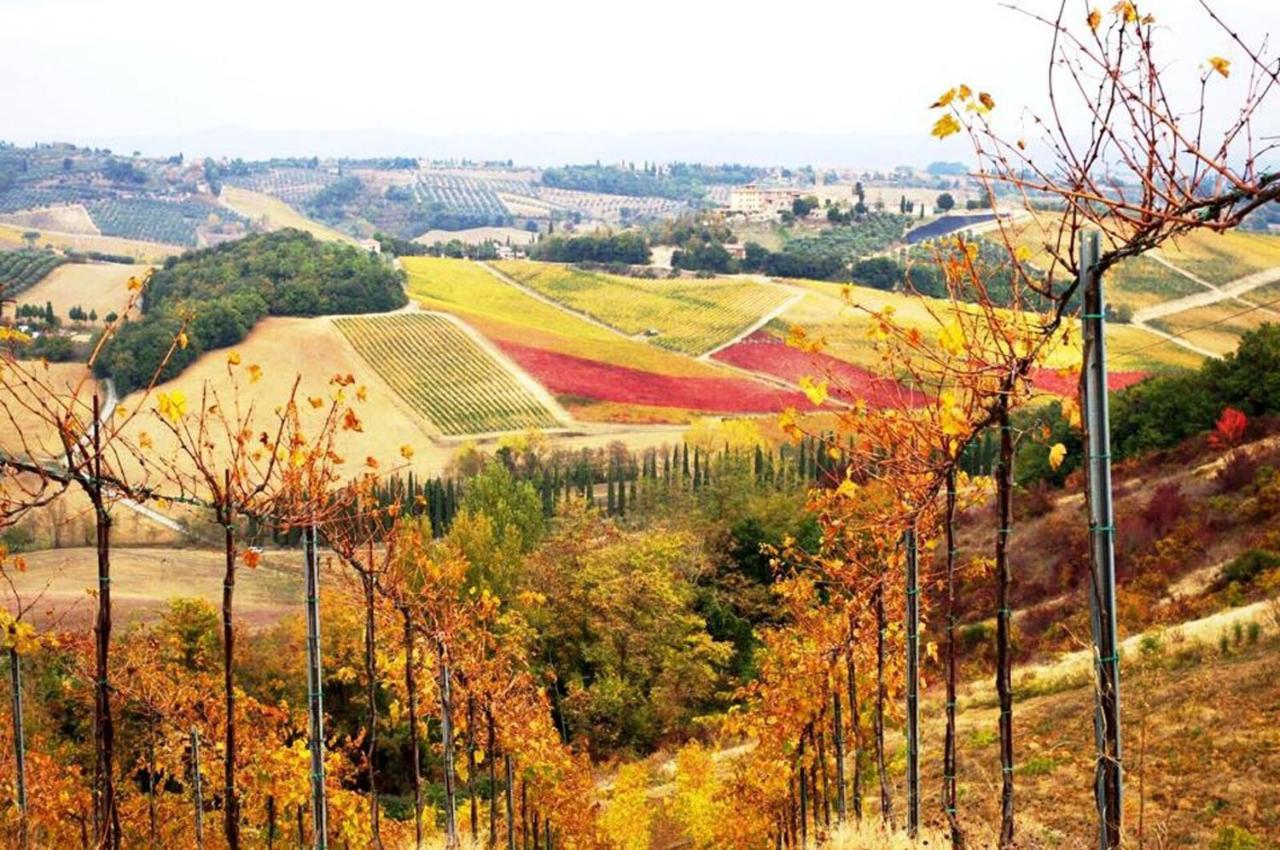 Agriturismo Fattoria Il Piano - Casa Bugno - San Gimignano Villa Exterior photo